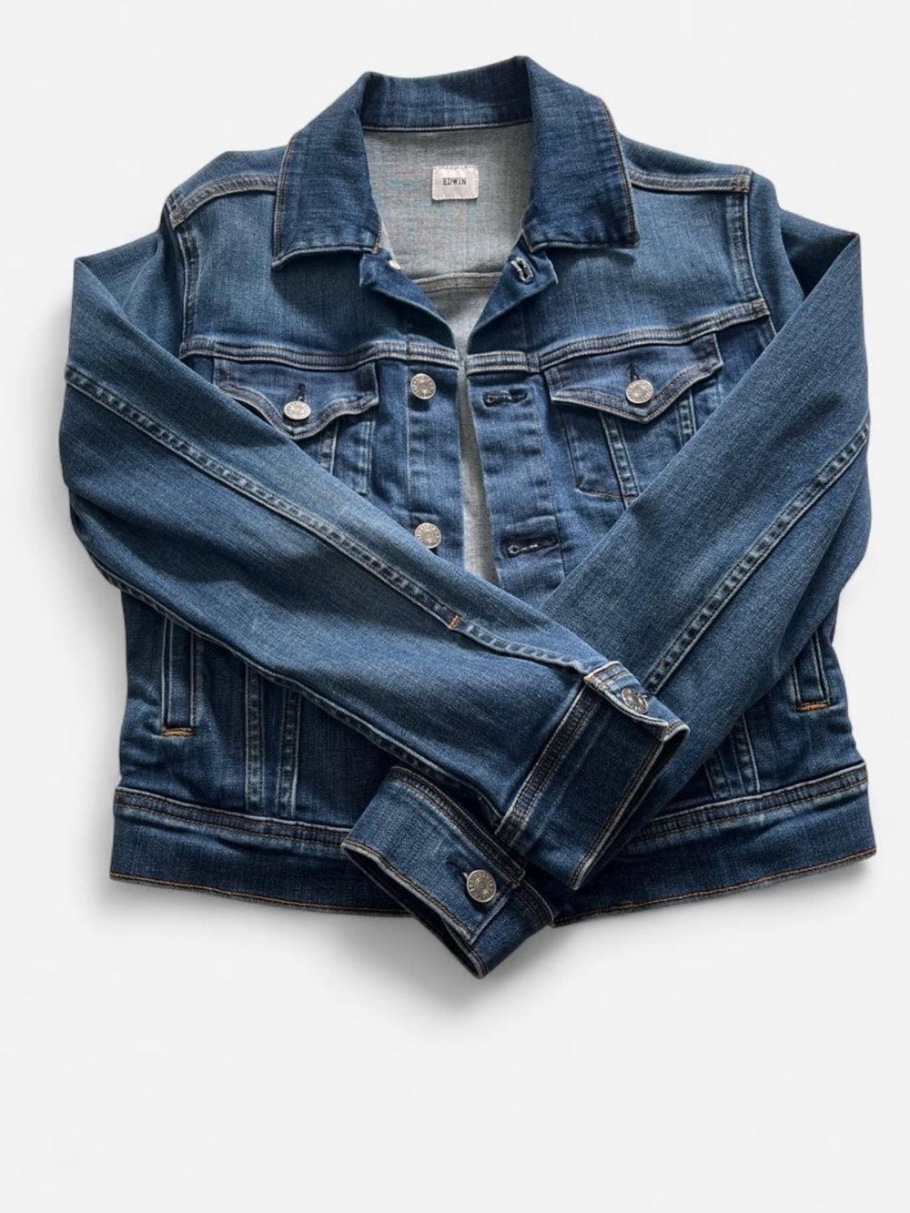 Edwin Kids Denim Jean Jacket - Dark Blue Wash